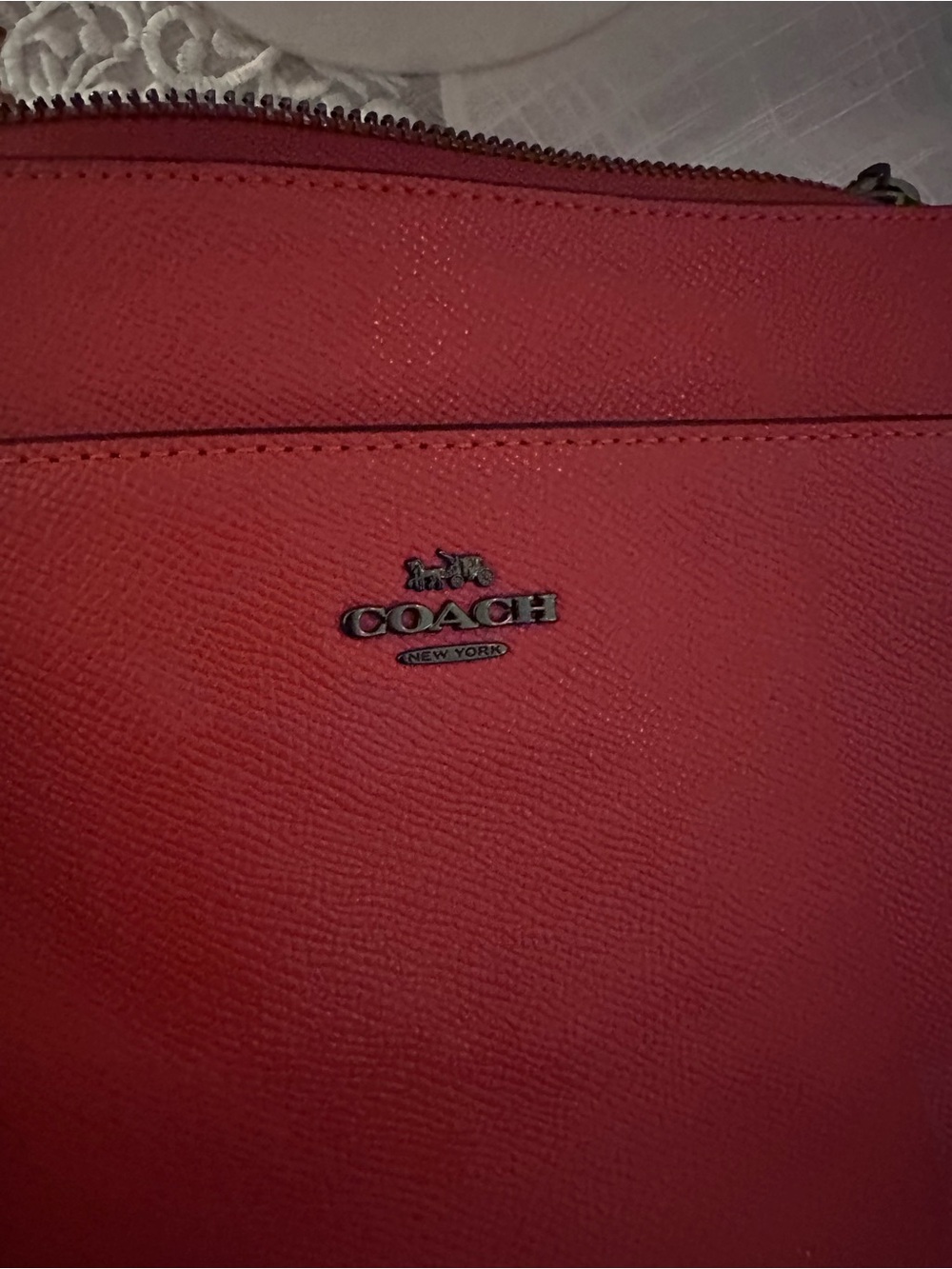 Coach Coral Crossbody Saffiano Leather Bag - Picture 3 of 5